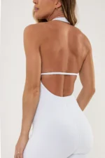 Macacão Lírio Branco Canelado - Imagem 2