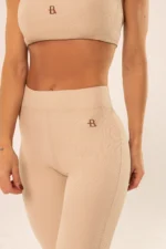 Legging Peônia Cream Canelado - Imagem 3