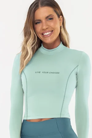Blusa Margarida Verde Jade