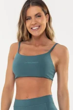 Top Dália Verde Pavão