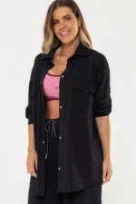 Camisa Violeta Preto - Imagem 6
